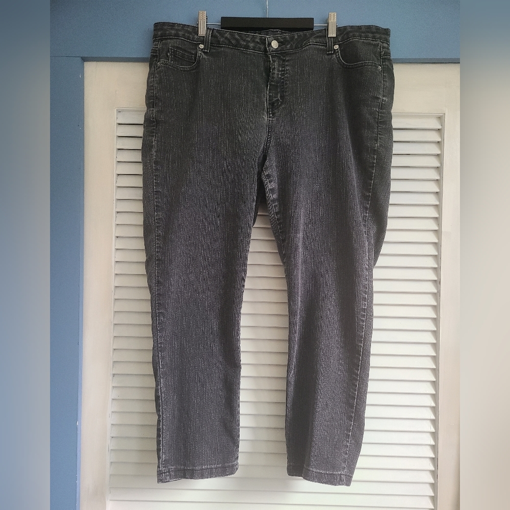 Michael Kors faded black jeans (20W)